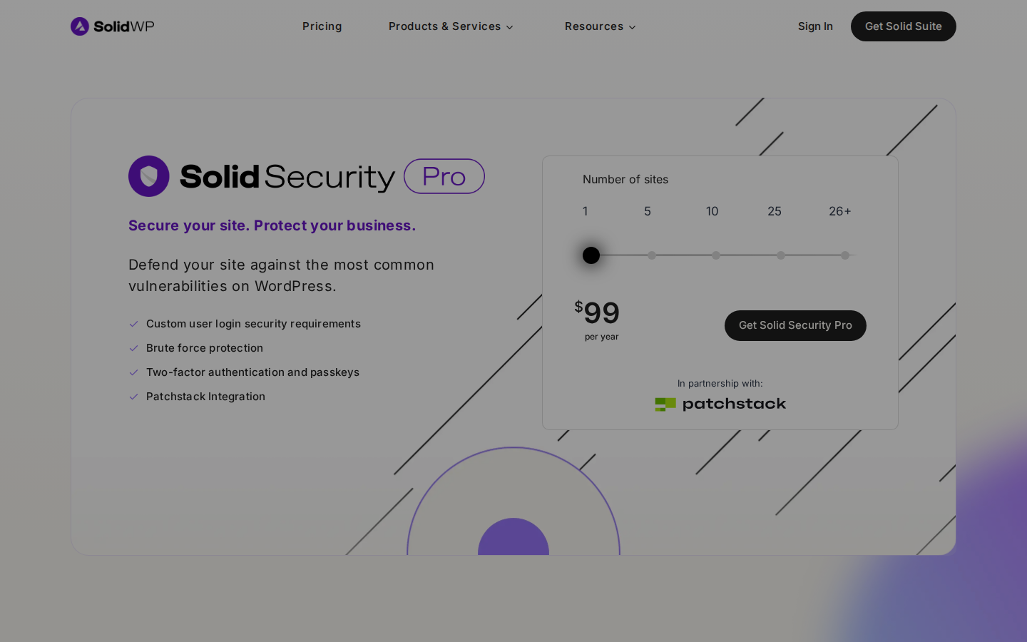 Solid Security Pro WordPress plugin features