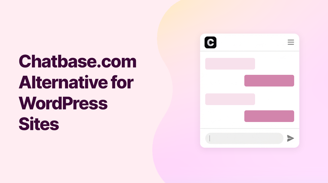 Chatbase.com Alternative for WordPress Sites