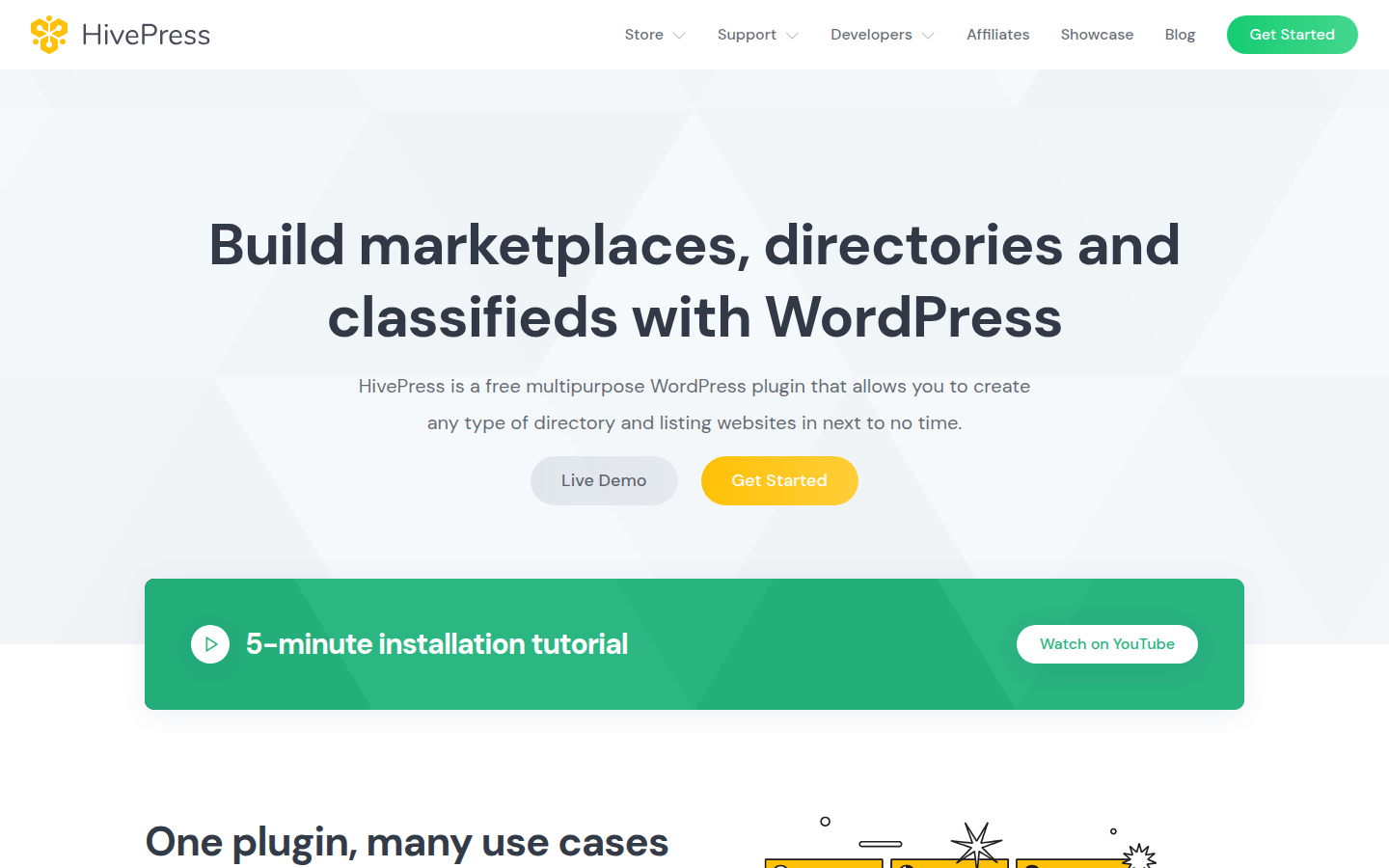 HivePress plugin homepage